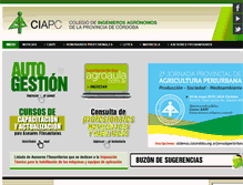 Tablet Screenshot of ciacordoba.org.ar